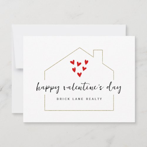 Realty Valentines Day Farming  Card