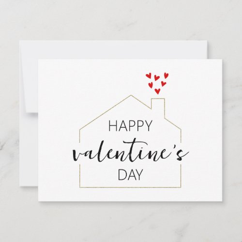 Realty Valentines Day Hearts Farming   Card