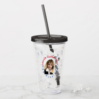 #REALUSAPRESIDENTLAURAHGUILLEN ACRYLIC TUMBLER