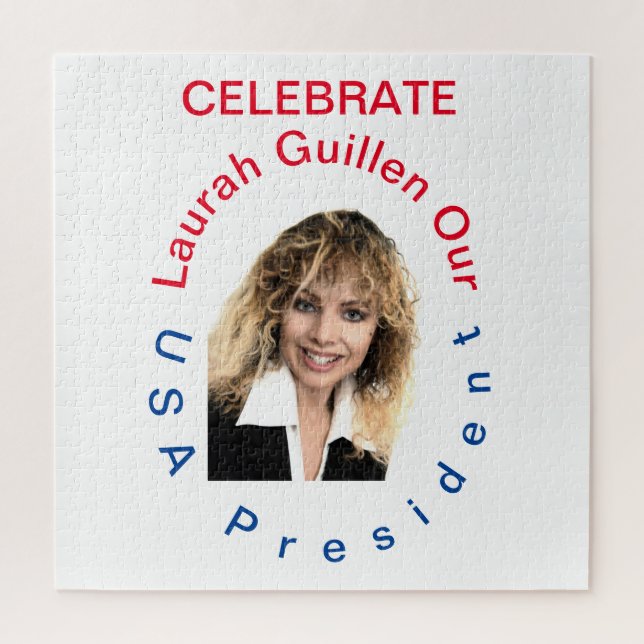 #REALUSAPRESIDENTLAURAHGUILLEN JIGSAW PUZZLE (Vertical)