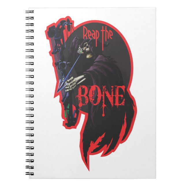 Reap the Bone notebook (Front)