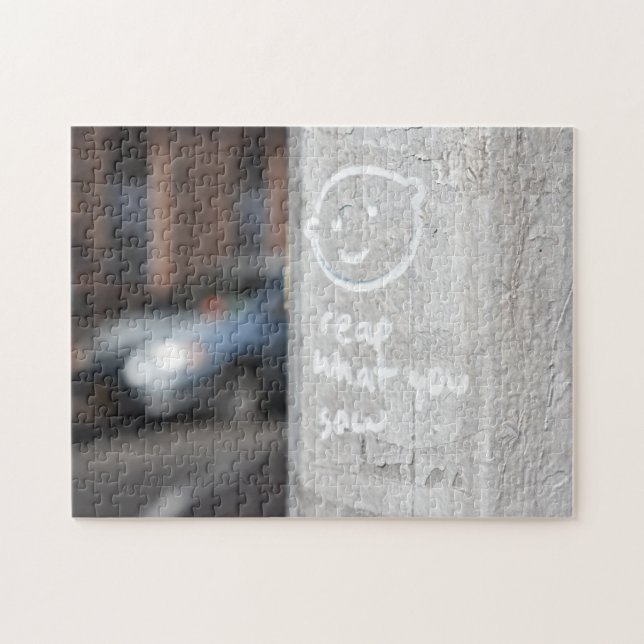 Reap What You Sow New York City Graffiti Photo NYC Jigsaw Puzzle (Horizontal)