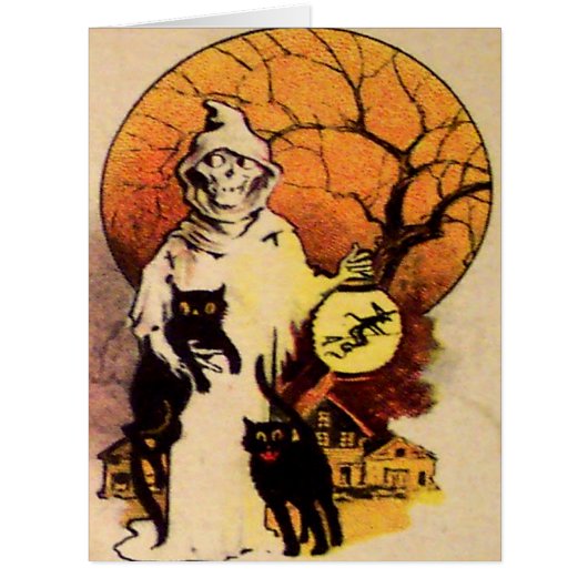 Reaper Black Cat (Vintage Halloween) (Front)