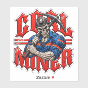 REAPER COAL MINER STICKER