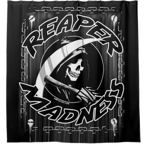 Reaper Madness Shower Curtain