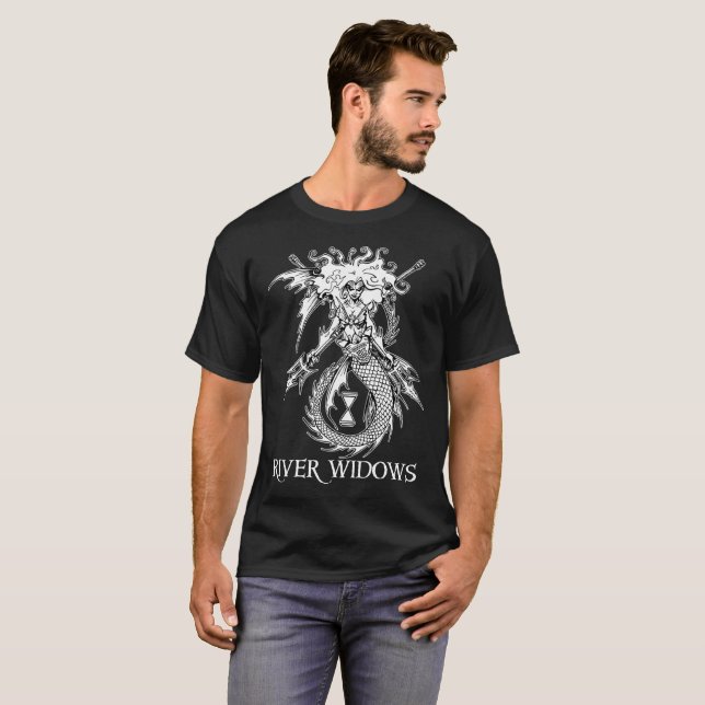 ReaperCon 2017 River Widows T-Shirt (Dark) (Front Full)