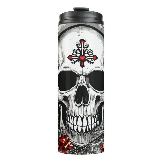 Reaper's Quench: Skull Edition Sipper Bottle (Front)