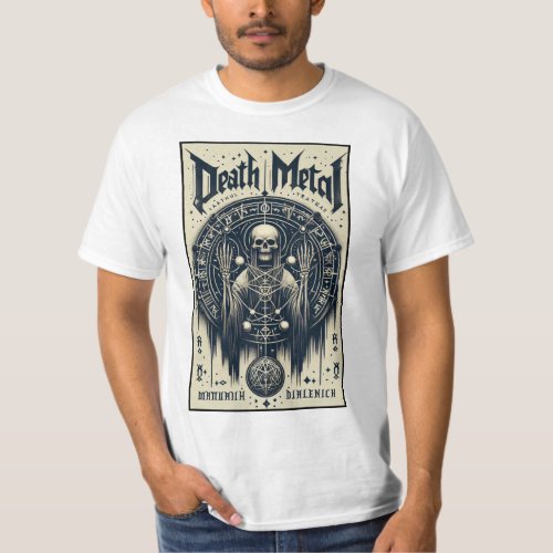 Reapers Resonance Unleash the Abyss Death Metal  T_Shirt
