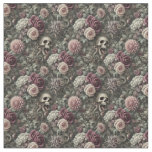 Reaping in the Roses – Gothic Dense Tile Fabric