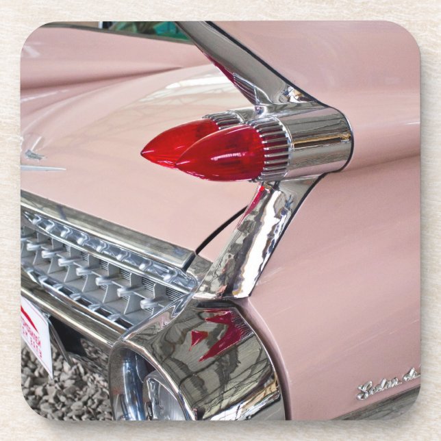 Rear of Cadillac Sedan de Ville Beverage Coaster (Front)