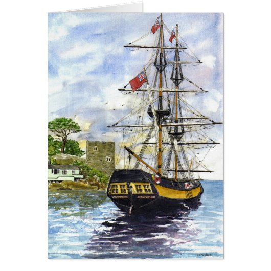 'Rear View' Card (Front)