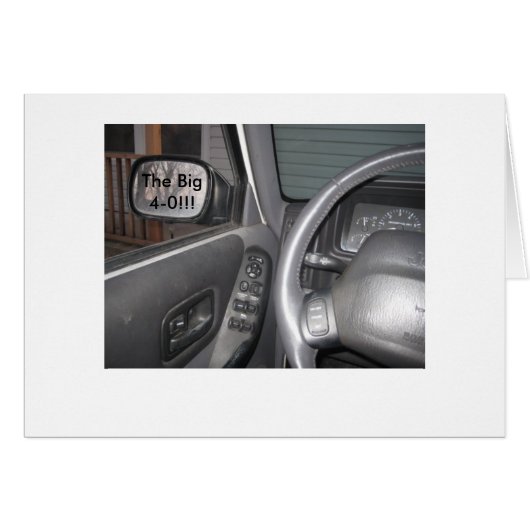 Rear View Mirror (40) Cards (Front Horizontal)