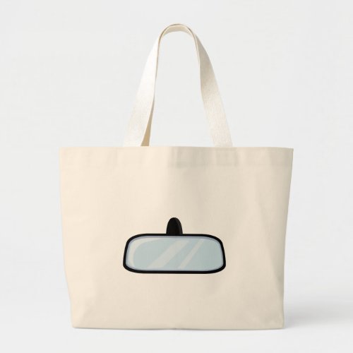 Rear View Mirror Large Tote Bag