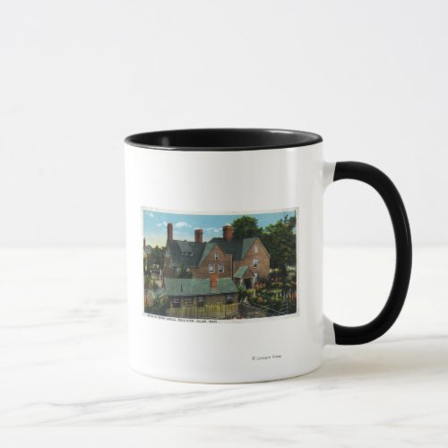 Rear View of the House of Seven Gables Mug