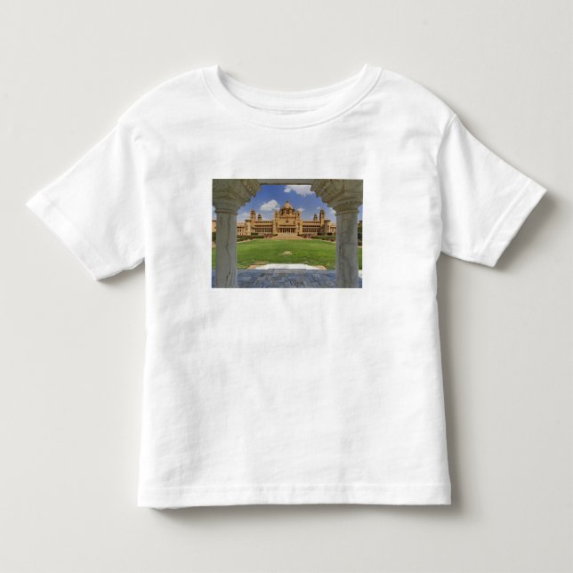 Rear view of Umaid Bhawan Palace hotel, Jodjpur, Toddler T-shirt (Front)