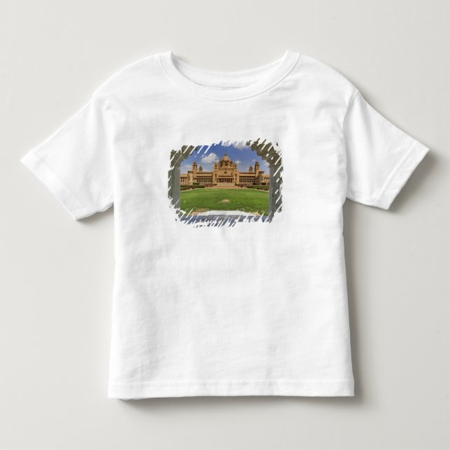Rear view of Umaid Bhawan Palace hotel, Jodjpur, Toddler T-shirt (Front)