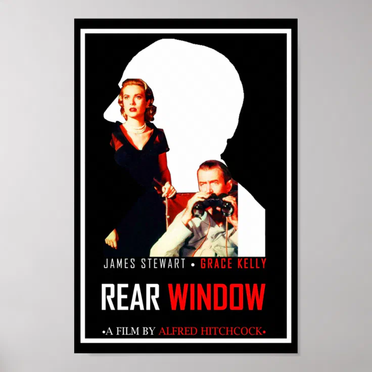 Rear Window Alternative Film Poster | Zazzle