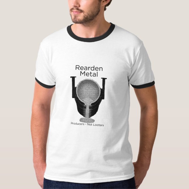 Rearden Metal Shirt, Atlas Shrugged T-Shirt (Front)