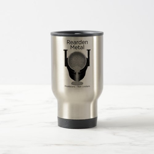 Rearden Metal Travel Coffe Mug Atlas Shrugged Travel Mug