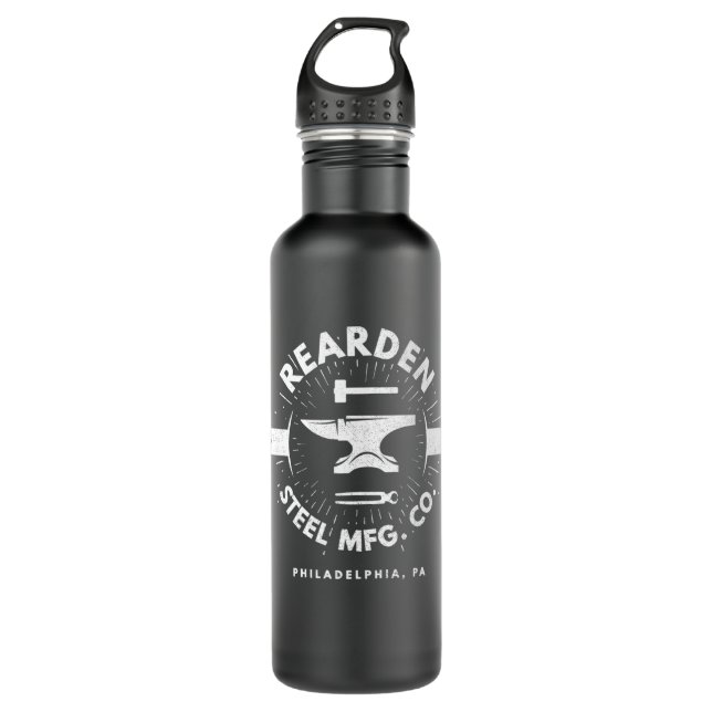Rearden Steel Stainless Steel Water Bottle (Front)