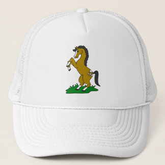 Rearing Appaloosa Horse Stands Hind Legs Trucker Hat