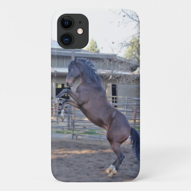 Rearing Horse 1 Case-Mate iPhone Case (Back)