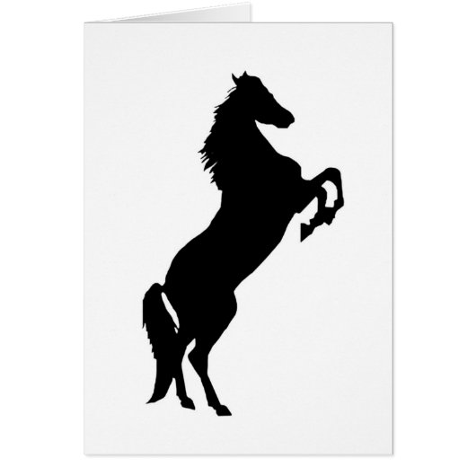 Rearing horse cards (Front)