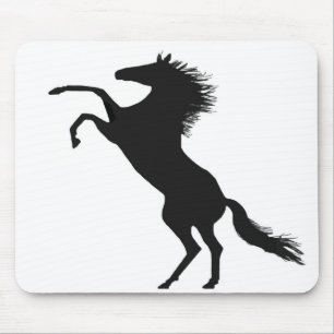 Rearing horse mouse pad