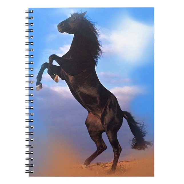 Rearing Horse Notebook (Front)