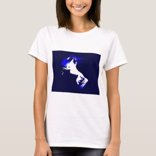 Rearing Horse T_Shirt