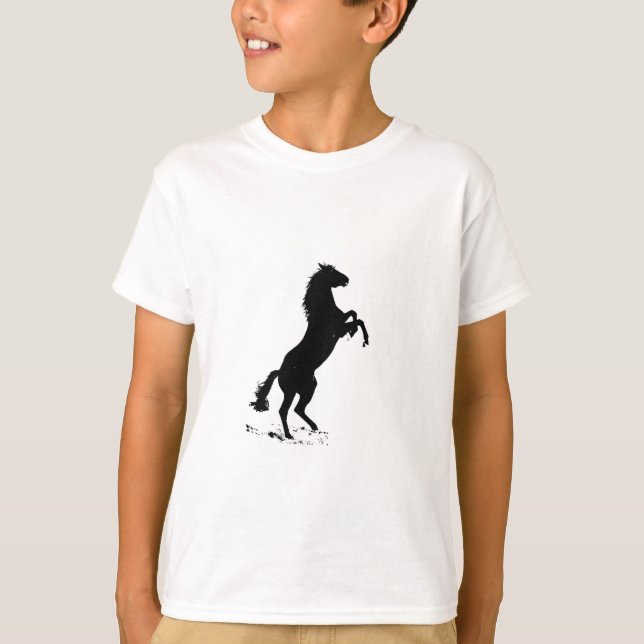 Rearing Horse T-Shirt (Front)