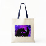 Rearing Horses Design Tote Bag