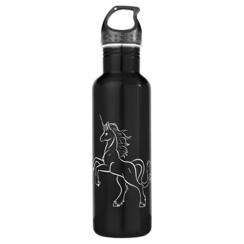 Rearing Unicorn Stainless Steel Water Bottle