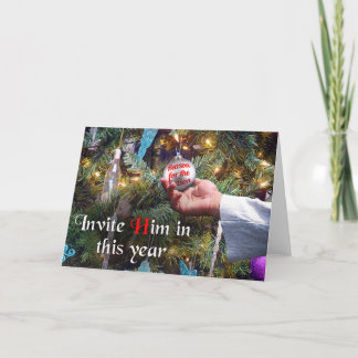 Reason for the Season, Jesus Christmas Card