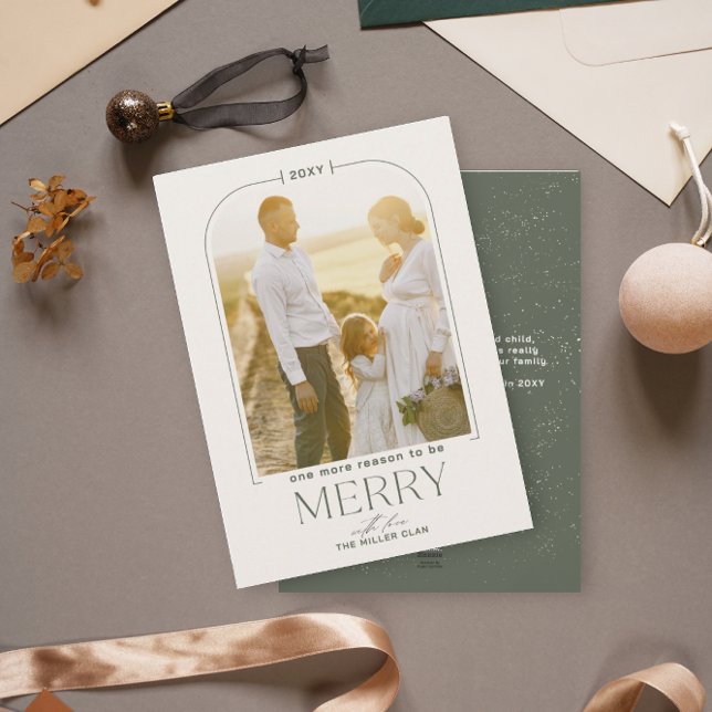 Reason Merry Green Holiday Pregnancy Announcement (Creator Uploaded)