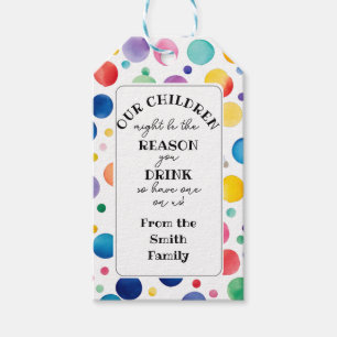 reason you drink teacher gift tags