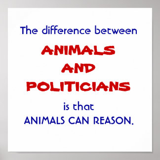 Reasonable animals poster