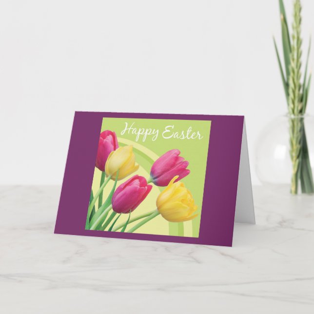 REASONS TO BE HAPPY AT EASTER/I LOVE YOU! HOLIDAY CARD (Front)