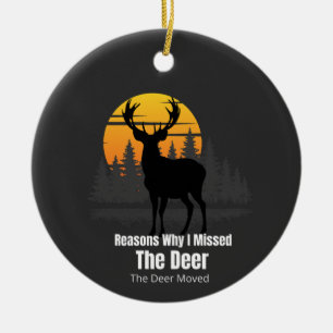 Reasons Why I Missed The Deer Ceramic Ornament