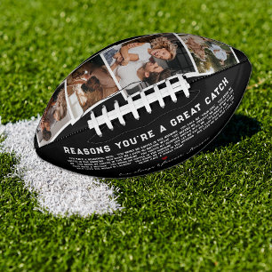 Reasons You're A Great Catch   4 Photo Football