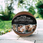 Reasons You're A Slam Dunk | 4 Photo Basketball<br><div class="desc">"Reasons You're A Slam Dunk" basketball, with room for four of your own photos. Add your choice of personalization. A perfect gift to let your other half know how much you love them! This photo basketball is perfect!!! These are Valentine's Day gifts that are perfect for sports fans, but moreover,...</div>