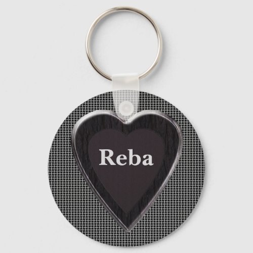 Reba Stole My Heart Keychain