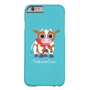 Reba The Cow Barely There Iphone 6 Case by peekaboobarn at Zazzle