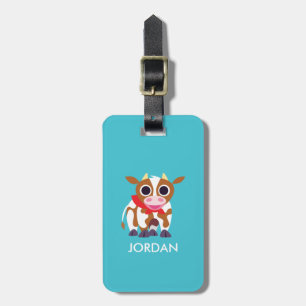 Reba the Cow Luggage Tag