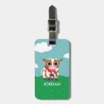 Reba The Cow Luggage Tag at Zazzle