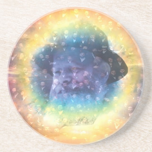 Rebbe Drink Coaster (Front)