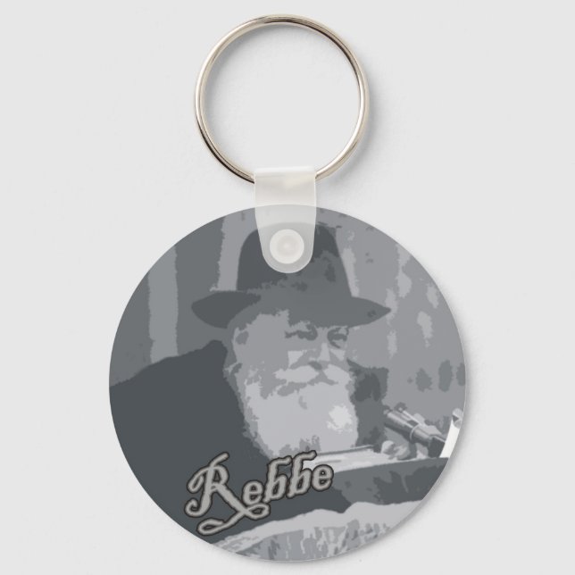 Rebbe Keychain (Front)