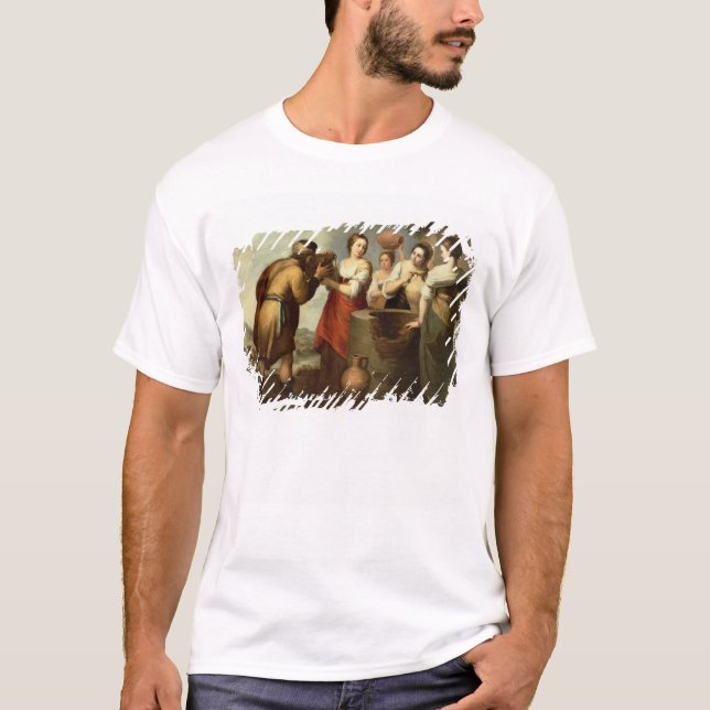 Rebecca and Eliezer at the Well, c.1665 T-Shirt (Front)