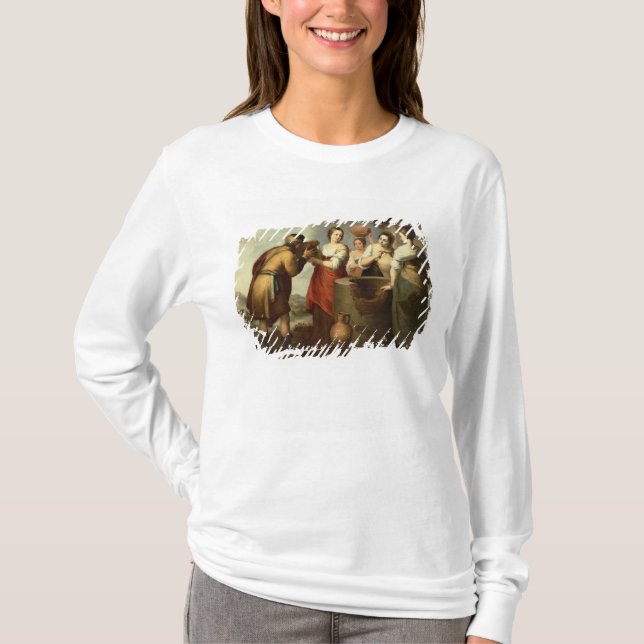 Rebecca and Eliezer at the Well, c.1665 T-Shirt (Front)