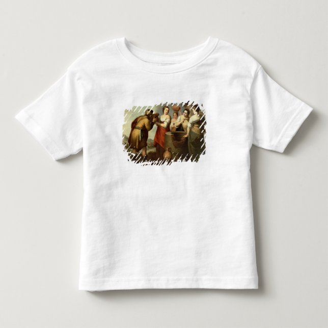 Rebecca and Eliezer at the Well, c.1665 Toddler T-shirt (Front)